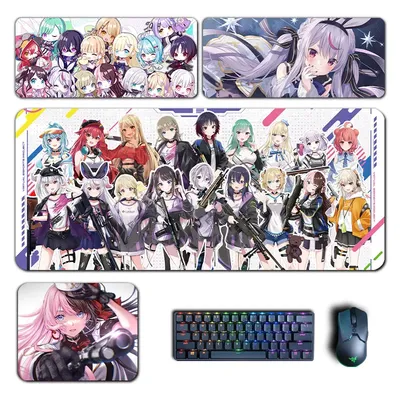VSPO Mouse Pad VTuber Virtual YouTuber Large Mousepad Vtb Computer Keyboard XXL Padding Anime Pc