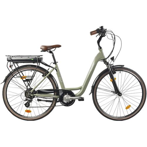 E-Bike LLOBE ""City E-Bike 28"" County grün"" Gr. 47, grün, E-Bikes, 47cm, 28 Zoll (71,12cm)