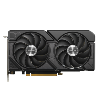ASUS Grafikkarte "Dual Radeon RX 7600 EVO OC Edition 8GB GDDR6", schwarz, Grafikkarten, Das 2.5-Slot-Design