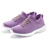 Sneaker LASCANA, Damen, Gr. 42, lila (flieder), Obermaterial: 100% Textilmaterial. Futter: 100% Textilmaterial. Decksohle: 100% Textilmaterial. Laufsohle: 100% Synthetik, unifarben, Glitzer, feminin, Schuhe Slip-on-Sneaker, mit modischer...