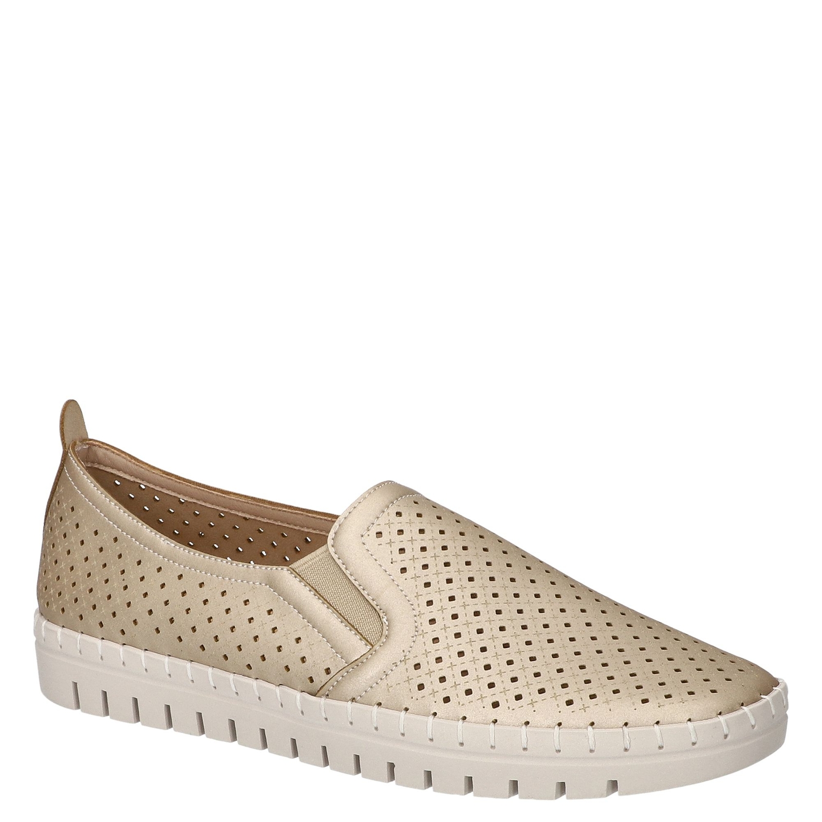 Easy Street Fresh - Womens 10 Bone Slip On W2