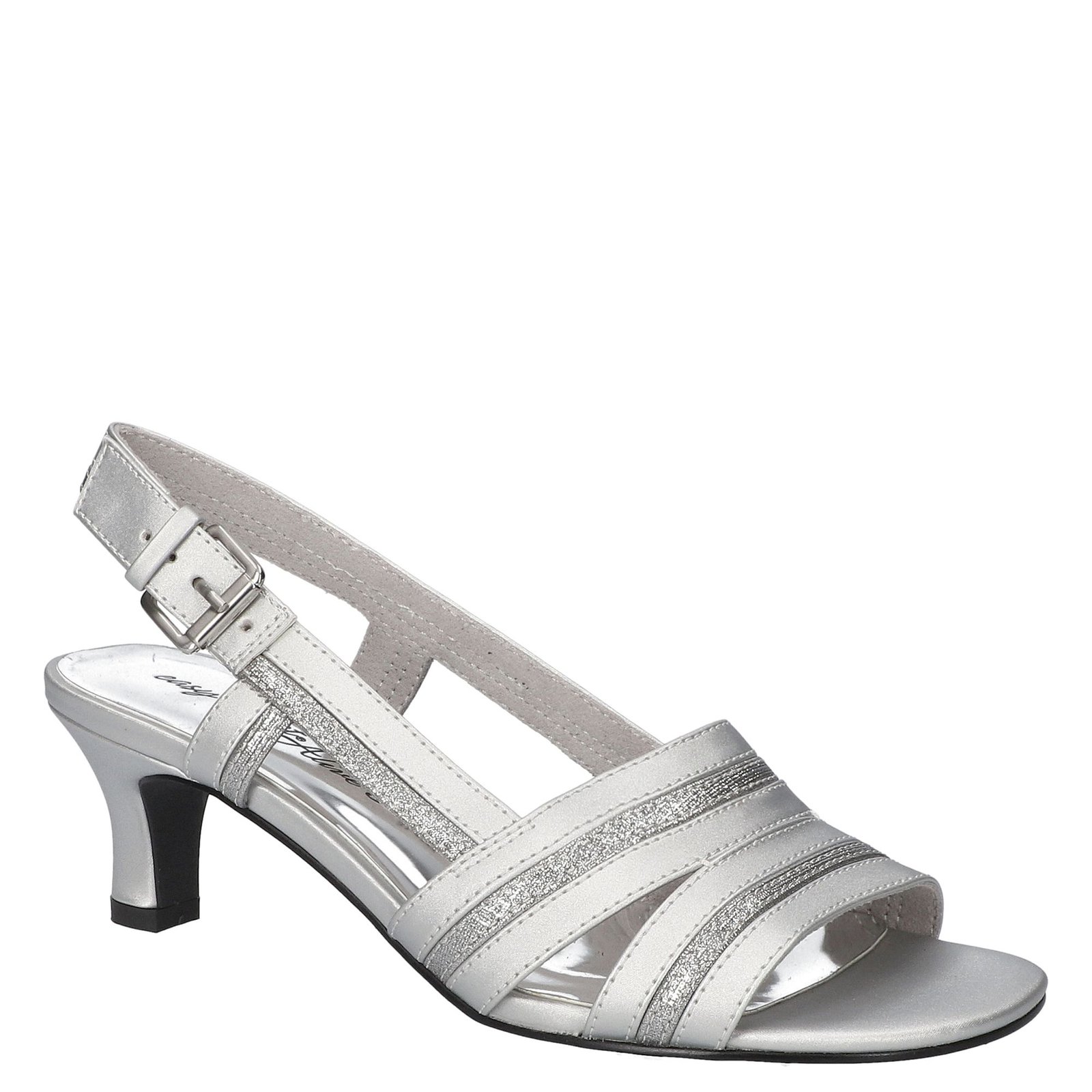 Easy Street Meghan - Womens 12 Silver Sandal Medium