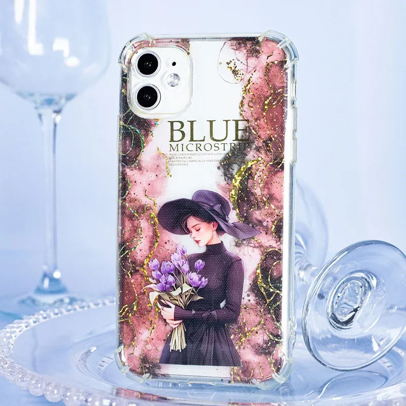 1 Rolle Sterne Himmel Handbuch Rückseite Aquarell Swoosh Scrapbook Bronzing Tape Farbe Land Klebstoffe PET Lila Gold 35 mm * 2 m