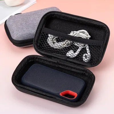 Neues Rechteck eva schützen tasche für rg35xx h fall anbernic rg35xxh konsole handtaschen kabel Image