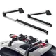 2PCS-Pack Portapacchi per sci e snowboard Portapacchi per auto Portapacchi per auto da sci Portapacchi per snowboard Portapacchi per sci in lega di alluminio