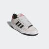 Sneaker ADIDAS SPORTSWEAR "RAPID COURT LOW", Gr. 38,5, grau one, core schwarz, collegiate rot, Synthetik, sportlich, Schuhe