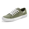 Sneaker LASCANA, Damen, Gr. 37, grün (olivfarben), Obermaterial: 100% Textilmaterial. Futter: 100% Textilmaterial. Decksohle: 100% Textilmaterial. Laufsohle: 100% Synthetik, unifarben, casual, Schuhe Canvassneaker Sneaker low Skaterschuh, aus...