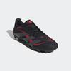 Fußballschuh ADIDAS PERFORMANCE "PREDATOR CLUB FG/MG", Gr. 40, core schwarz, grau four, lucid rot, Synthetik, sportlich, Schuhe, für Rasenplätze