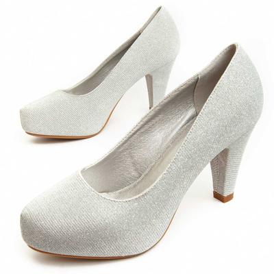 Montevita Schuh Mit Absatz Unne53 In Silber Image
