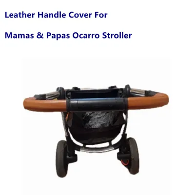 Leather Bar Covers For Mamas & Papas Ocarro Stroller Pram Handle Sleeve Case Armrest Protective