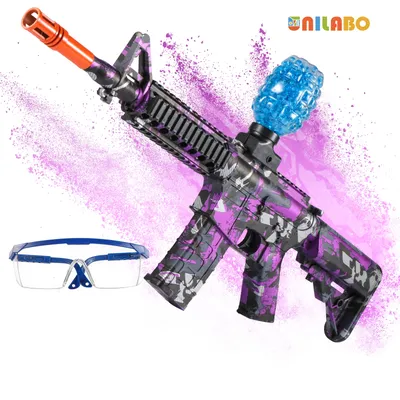 M416 Electric Blaster Gun Toys, Rechargeable, Automatic Outdoor Toys for Team Activities, Perfect Gift(Bullets Excluded)