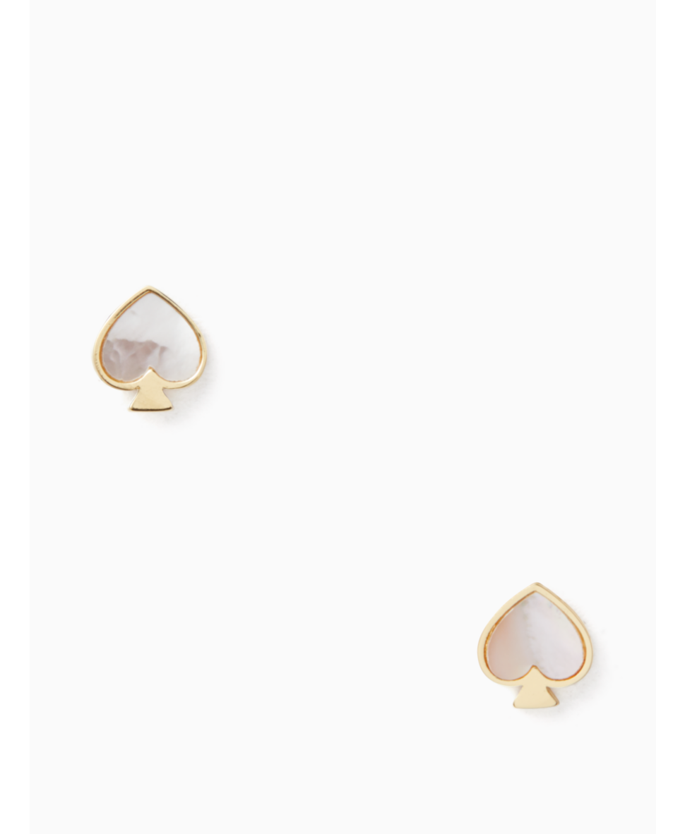 Kate Spade Womens Studs - White Cubic Zirconia - One Size | Kate Spade Sale | Discount Designer Brands