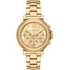Chronograph MICHAEL KORS "MAREN", gold (goldfarben, gelbgoldfarben), Armbanduhren, Damen, Quarzuhr, Armbanduhr, Damenuhr, Edelstahlarmband, analog