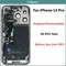 90% New, Original Disassembled Middle Frame Housing Back Glass Cover For iPhone 14 Pro ,with Battery
