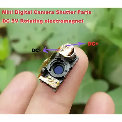 DC 5V SLR Camera Digital Camera Shutter Micro Rotate Electromagnet Control Switch Lens 62 Ohms Parts