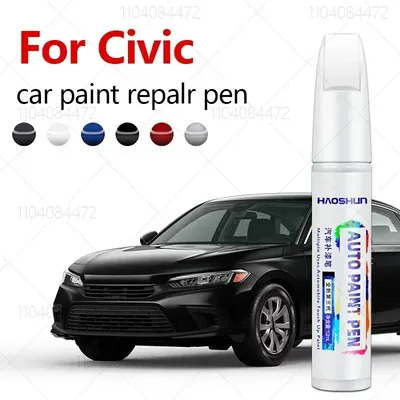 For Honda Civic 1972-2025 FA / FG FB / FC FC / FK FL Paint Repair Pen Touch Up Scratch Remover DIY