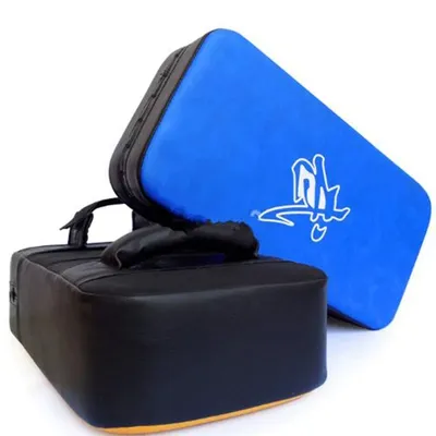 1pcs Punching Bag Boxing Pad Sand Bag Fitness Taekwondo MMA Hand Kicking Pad PU Leather Training