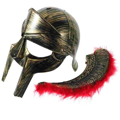 Adult Roman Gladiator Costume Men Soldier Helmets Festive Party Supplies Halloween Accessories
