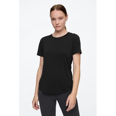 Gap Womens Black Brushed Jersey Short Sleeve T-Shirt - Black
