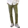 Chinohose MARC O'POLO, Herren, Gr. 33, Länge 34, grün (oliv), Web, Obermaterial: 98% Baumwolle, 2% Elasthan, unifarben, casual, normal lang, Hosen, im Regular-Fit