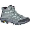 Wanderschuh MERRELL "MOAB 3 MID GORE-TEX", Gr. 39, sedona sage, Leder, Textil, sportlich, Schuhe, wasserdicht