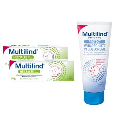 Multilind Heilsalbe mit Nystatin + 1 St Salbe Image