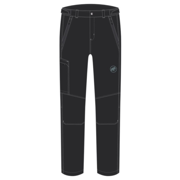 Mammut - Runbold IV Pants - Trekkinghose Gr 56 - Regular schwarz