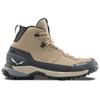 Salewa - Women's Puez Leather Mid PTX - Wanderschuhe 42,5 | EU 42,5 beige/grau