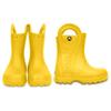 Crocs - Handle It Rain Boot Kids - Gummistiefel US J3 | EU 34-35 gelb