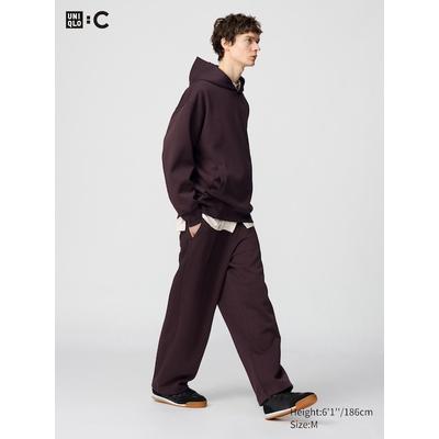 Uniqlo - Sweat Wide Trousers - Wine