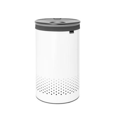 Laundry Bin with a Plastic Lid, 60L
