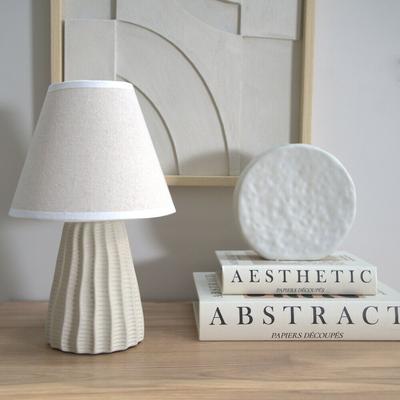 White Ceramic Table Lamp