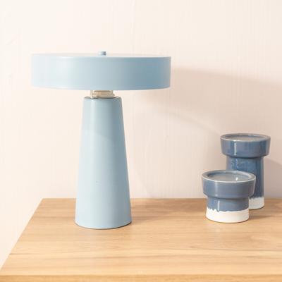 Remi Blue Metal Table Lamp