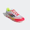 Fußballschuh ADIDAS PERFORMANCE "F50 CLUB FG/MG", Gr. 42, bunt (cloud weiß, core schwarz, solar gelb), Synthetik, sportlich, Schuhe