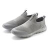 Sneaker JOHN DEVIN, Herren, Gr. 39, blau (blaugrau), Obermaterial: 80% Textilmaterial, 20% Lederimitat. Futter: 100% Textilmaterial. Decksohle: 100% Textilmaterial. Laufsohle: 100% Synthetik, unifarben, Mesh, casual, Schuhe, Slipper, Freizeitschuh,...