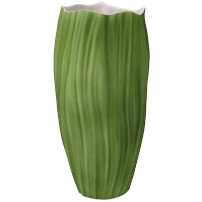 Tischvase KAISER PORZELLAN "Spirulina", grün, H:20cm Ø:10cm, Biskuitporzellan, Vasen, Vase aus Biskuit-Porzellan, im zeitlosen Design, Höhe ca. 20 cm Image