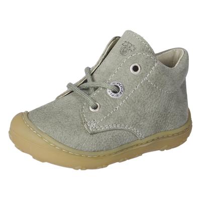 Lauflernschuh PEPINO BY RICOSTA "Cory 50 WMS: Mittel", Kinder, Gr. 24, braun (eukalyptus), Leder, casual, Schuhe, Schnür