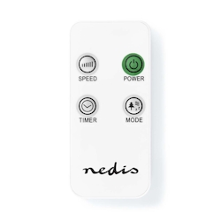 Nedis Remote fan white Image