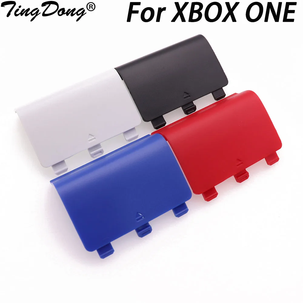 Tingdong präzise Kunststoff batterie Rückseite Pack Kappe für Xbox One Wireless Controller Image