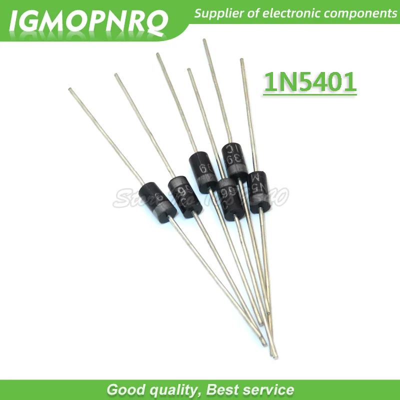 20 Stück 1 n5401 in5401 Gleich richter diode 3a 100V igmopnrq Image