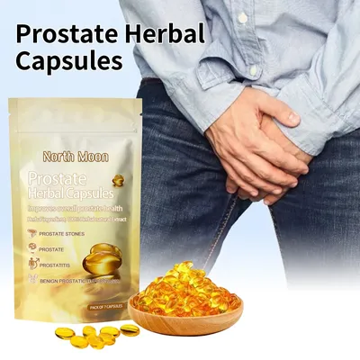 North Moon Relief capsule for men with prostate discomfort to reduce frequent urination and