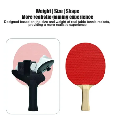 For Meta Quest3 Table Tennis Racket Handle Adapter Controller VR Table Tennis Game Accessories