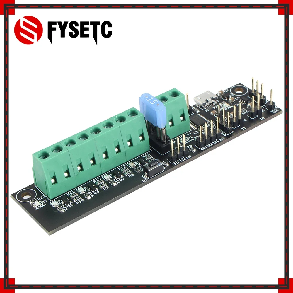 FYSETC 1pcs Voron 3D Printer STM32F042F6P6 MCU Klipper Expander high quality Voron 2.4 Expander