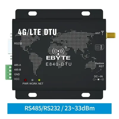 Cojxu E840-DTU(4G-02E) M2M industrial 4G wireless modem serial port network servers wireless data