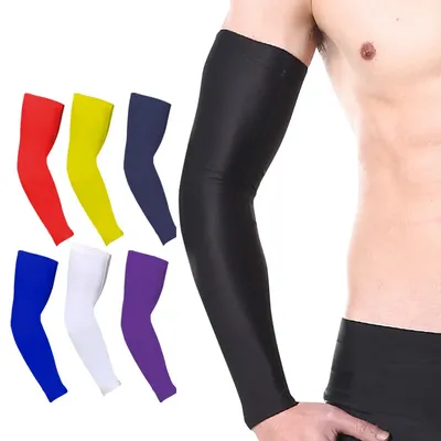 Sports Arms Sleeves Brace Compression Running Cycling Fishing Sleeves Arm Cover Protectors Armguards