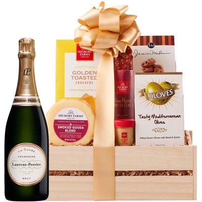 Laurent-Perrier La Cuvee Brut & Perfect Treats Basket