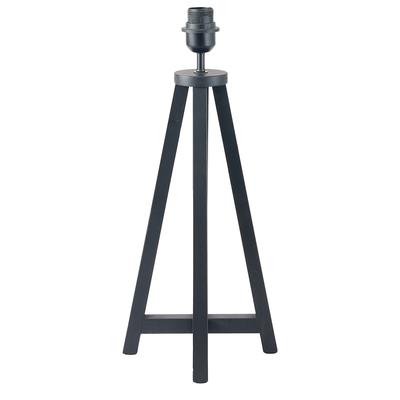 4 Post Wooden Tapered Table Lamp Base