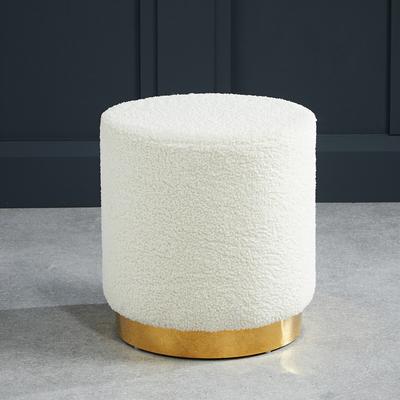 Teddy Boucle Footstool