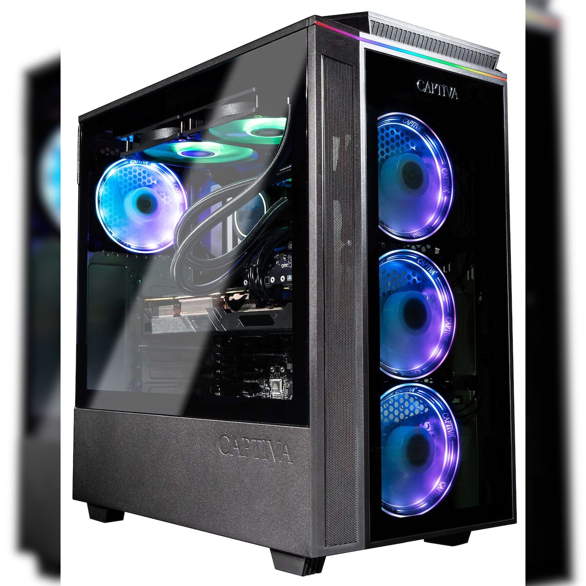 Captiva PC Ultimate Gam. R73-664 (Ryzen 7 7800X3D/RX7900 XT 20GB GDDR6/SSD 2TB/64GB/WLAN/w/o OS)