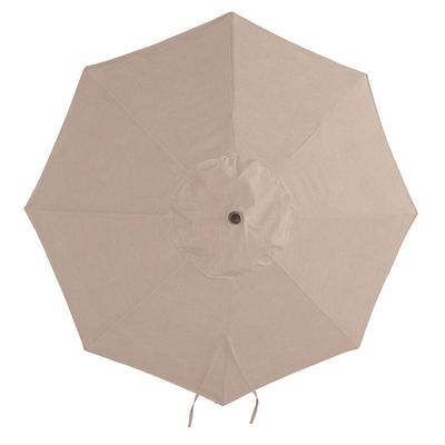 7.5' Round Patio Umbrella Replacement Canopy - Canvas Fawn - Ballard Designs